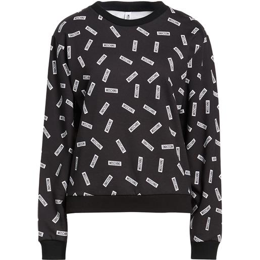 MOSCHINO - felpa - nero
