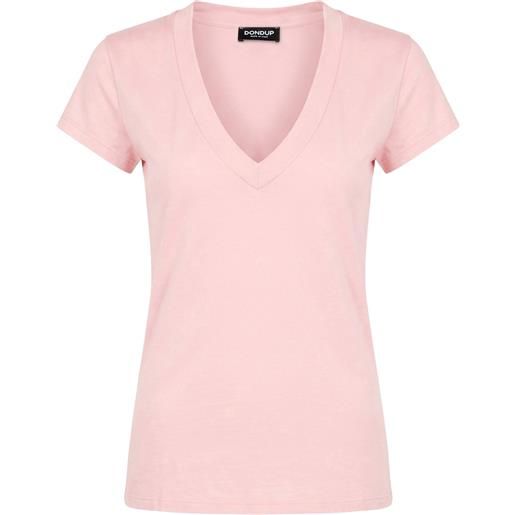 DONDUP - basic t-shirt - rosa