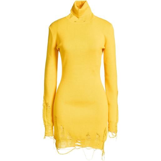MM6 MAISON MARGIELA - tubino - giallo