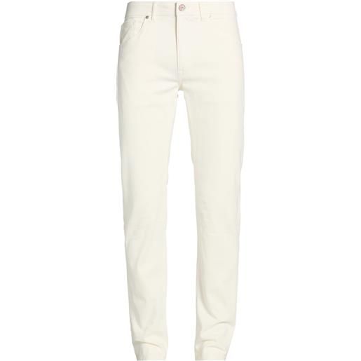 FEDELI - pantaloni jeans - avorio