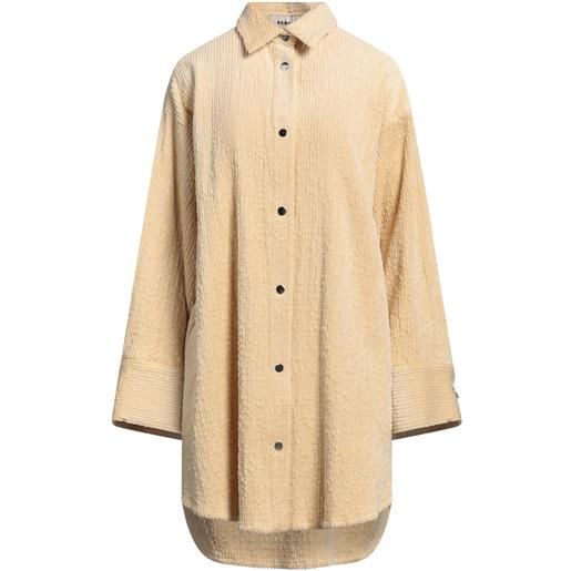 AERON - vestito chemisier - sabbia