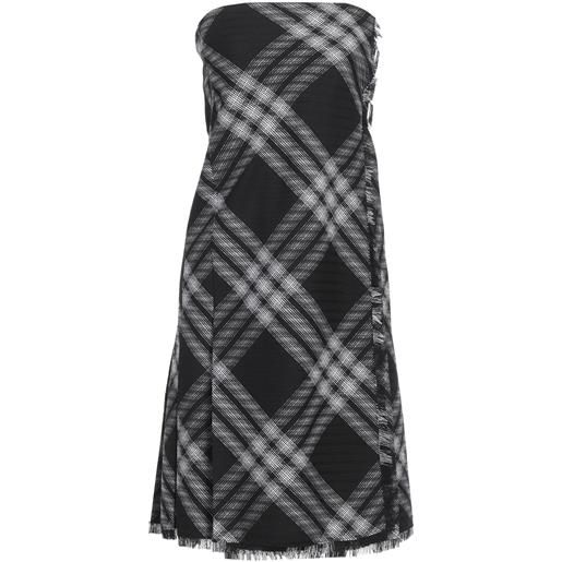 BURBERRY - vestito corto - nero