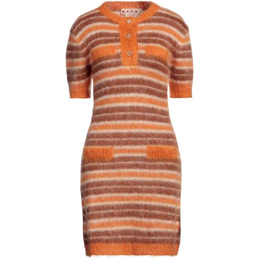 MARNI - vestito chemisier - arancione