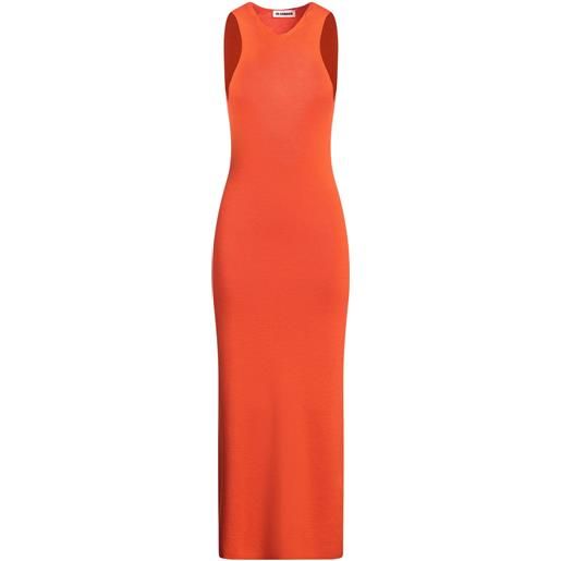 JIL SANDER - tubino - arancione