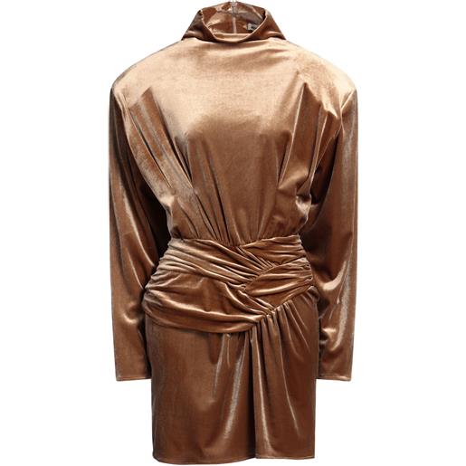 NEW ARRIVALS - vestito corto - cammello