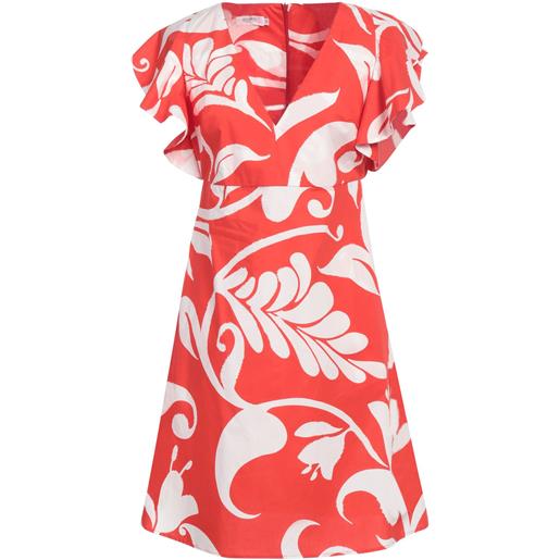 BARBA Napoli - vestito corto - rosso