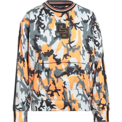 DOLCE&GABBANA - felpa - arancione