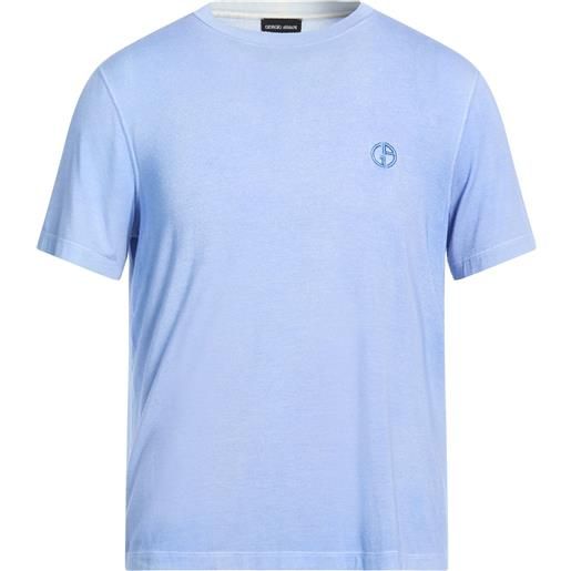 GIORGIO ARMANI - t-shirt - celeste