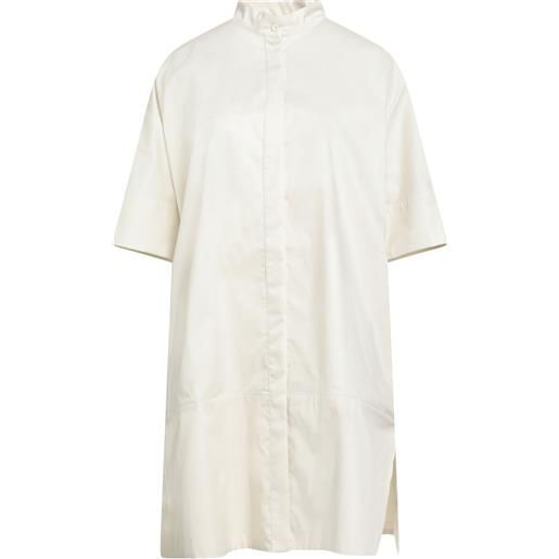 FEDELI - vestito chemisier - panna