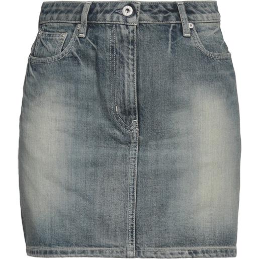 KENZO - gonna jeans - blu