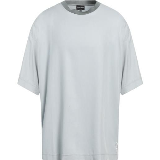 GIORGIO ARMANI - basic t-shirt - celeste