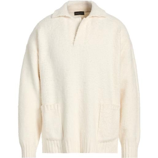 ROBERTO COLLINA - pullover - bianco