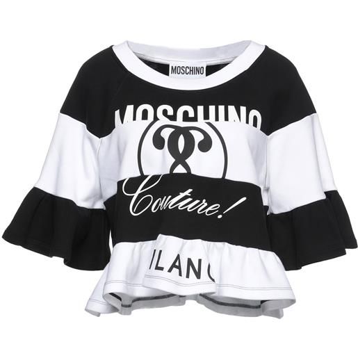 MOSCHINO - felpa - nero