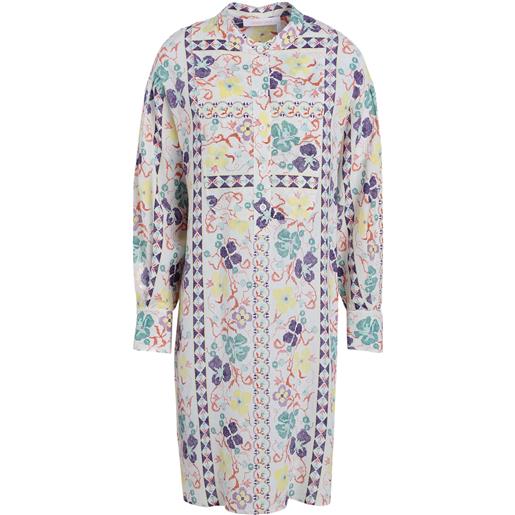 SEE BY CHLOÉ - vestito chemisier - bianco