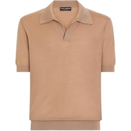Dolce & Gabbana top con scollo a v - toni neutri