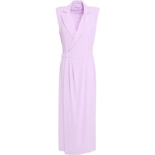 PATRIZIA PEPE - vestito a portafoglio - lilla