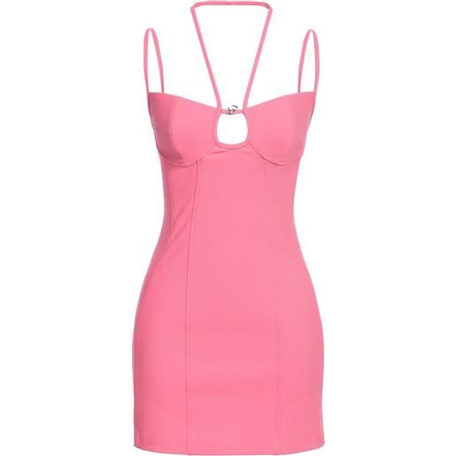 BLUMARINE - tubino - fucsia