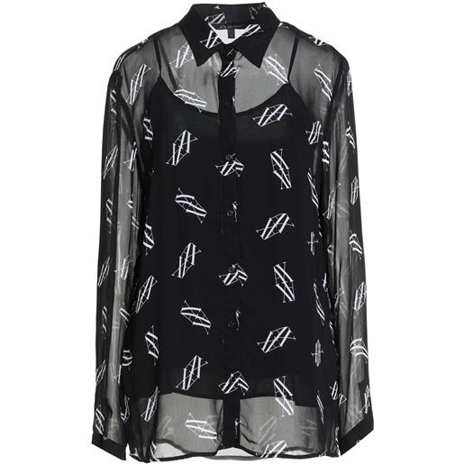 ARMANI EXCHANGE - camicie e bluse fantasia - nero