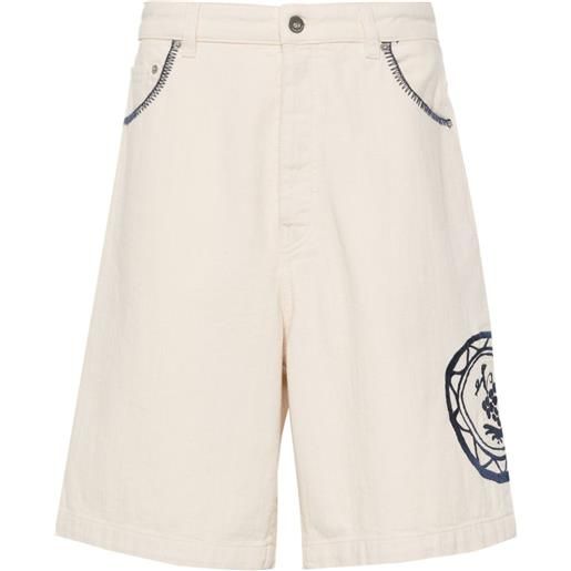 Drôle De Monsieur shorts denim le short art de la table - toni neutri