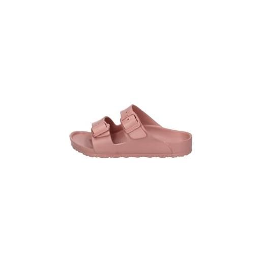 Birkenstock arizona eva 1031461 pink clay rosa ciabatte bambina fibbie gomma 26