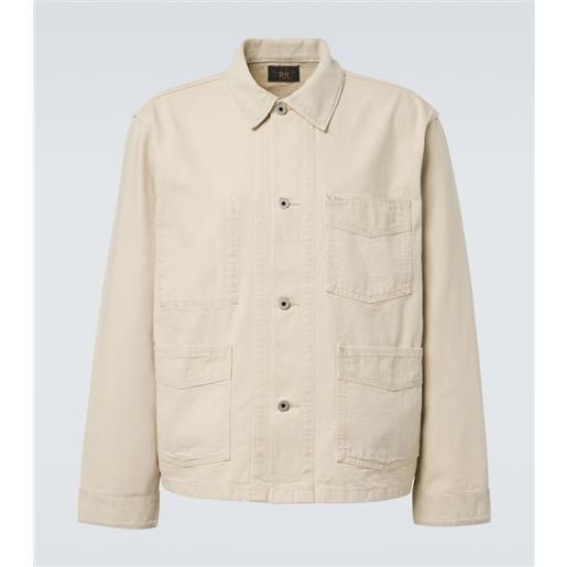RRL giacca in denim con velluto a coste