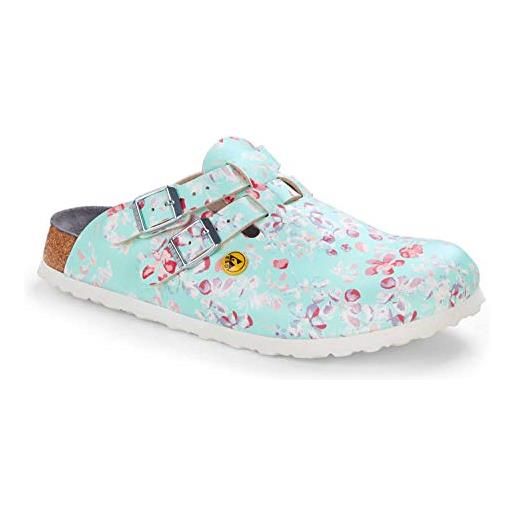 Birkenstock classic - kay birko-flor, zoccolo da donna