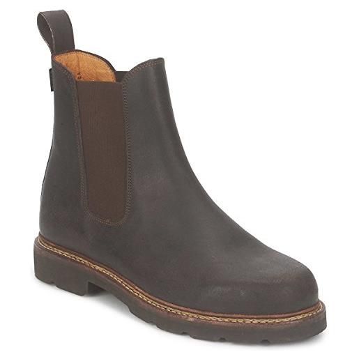 Aigle quercy stivali da equitazione da uomo, marrone (dark brown), 44 eu