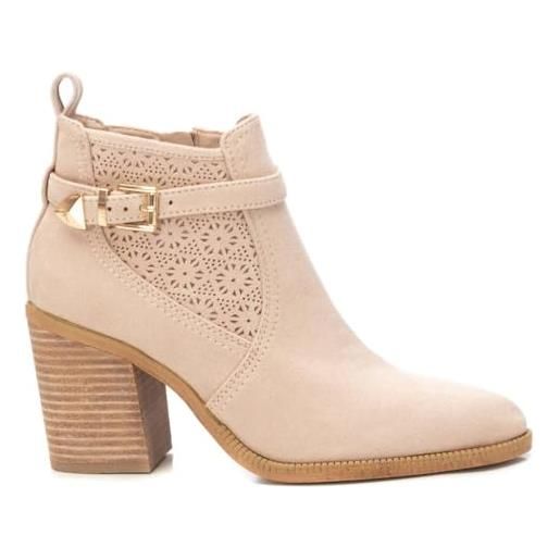 XTI - stivaletto da donna - calzature comode e versatili - moda casual, beige 06, 38 eu