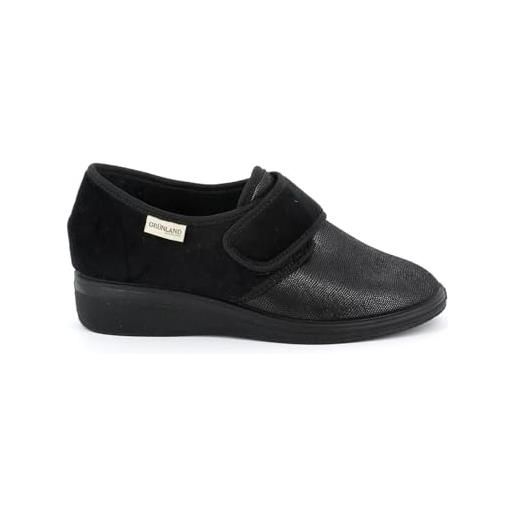 GRÜNLAND il benessere è naturale grunland irae sneaker nera da donna pa0598