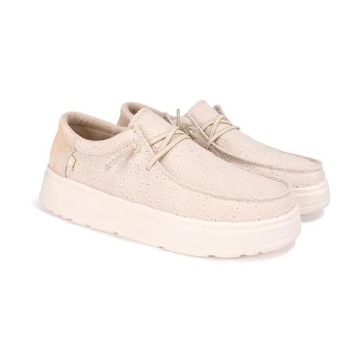 Pitas | lotto | mocassini da donna per l'estate | scarpe da barca estive | sportive uomo | sneakers casual | scarpa da vela | calzatura senza lacci | scarpe walkinpitas | beige 39
