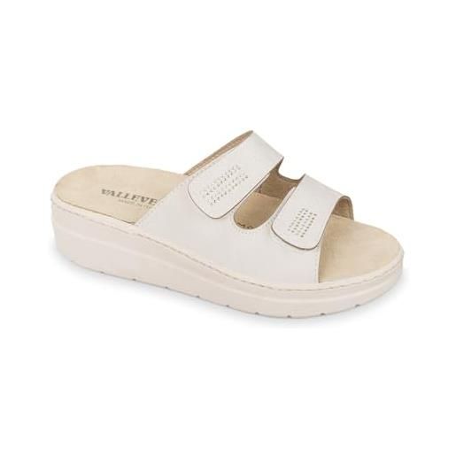 Valleverde sandali donna 55600 in pelle ghiaccio eu 37