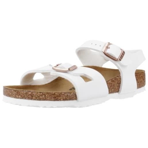 Birkenstock rio kids 1024374 - sandali da ragazza con fibbie 32