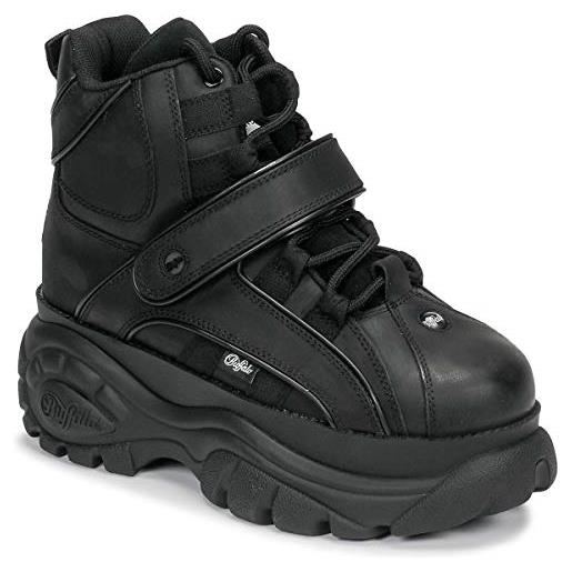 Buffalo london 1534040 donna scarpe da ginnastica, nero, 38 eu