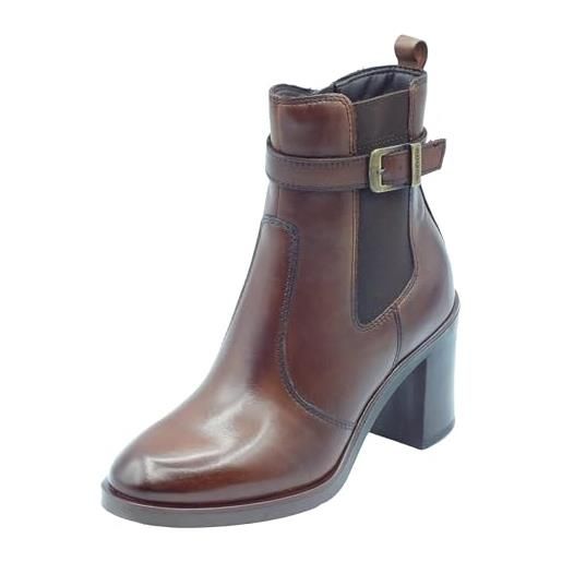Valleverde stivaletti donna 47691 in pelle marrone eu 40
