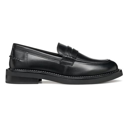 Geox loafer d serilda da donna, nero, 41 eu, nero, 41 eu
