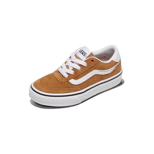 Vans brooklyn ls, scarpe da ginnastica bambini e ragazzi, chipmunk, 34.5 eu