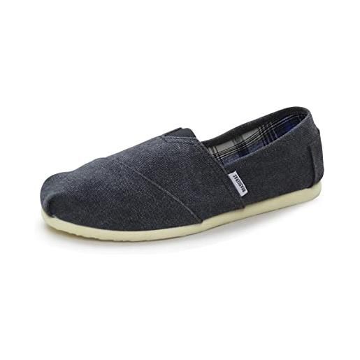 BRASILERAS espadrillas cal da uomo, nero, 44 eu