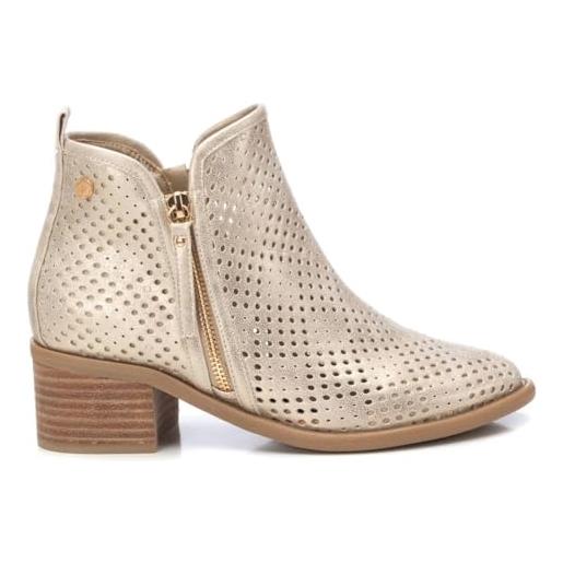 XTI - stivaletti casual donna oro - scarpe comode e versatili - moda casual - modello 14396101 (misurare 40)