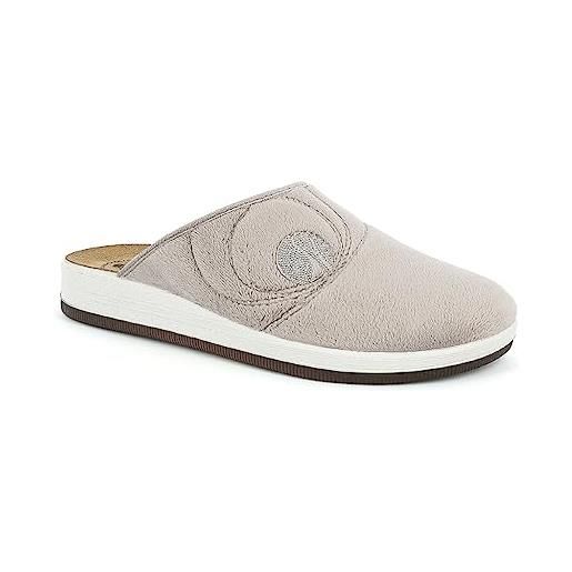 inblu pantofole costa donna beige tortora
