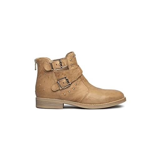Nero Giardini e110310d tronchetti donna in pelle - nougat 36 eu
