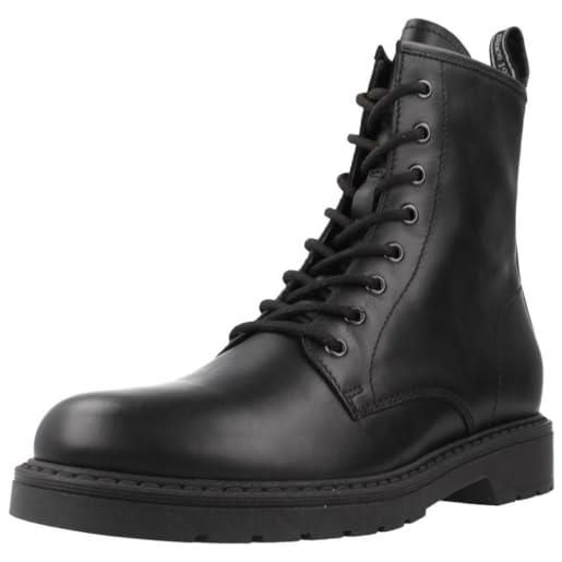 Nero Giardini anfibio in pelle. Made in italy