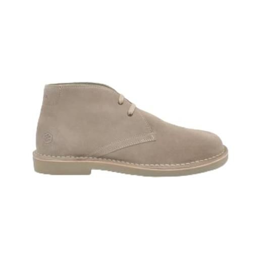 Lumberjack sm 13003 005 polacchino uomo in camoscio beige beige, 46