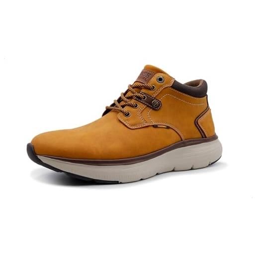 LEOSS ORIGINAL stivali corti uomo scarpe uomo resistenti all'usura per camminata (hone, 40 eu, mu9577-7)