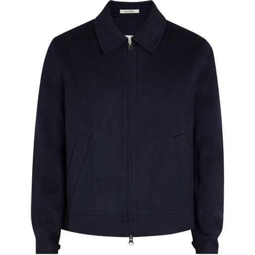 Gant zip-up bomber jacket - blu