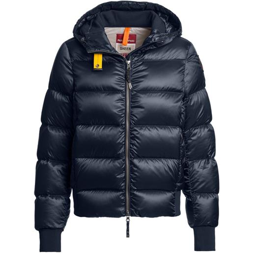 Parajumpers piumino mariah con cappuccio - blu