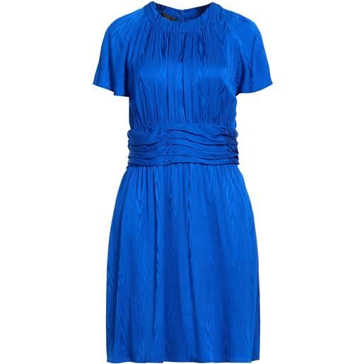 BOUTIQUE MOSCHINO - vestito corto - blu china