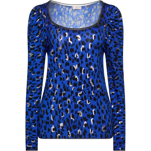 LIU -JO - pullover - blu china