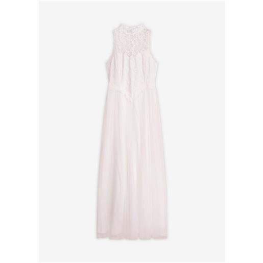 bonprix abito da sposa in tulle e pizzo-bianco