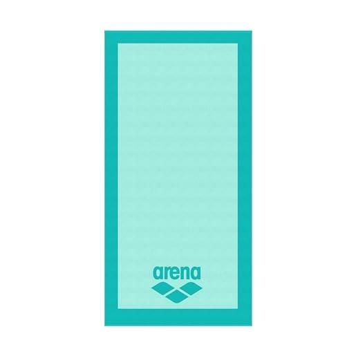 ARENA telo mare in cotone velour bicolor