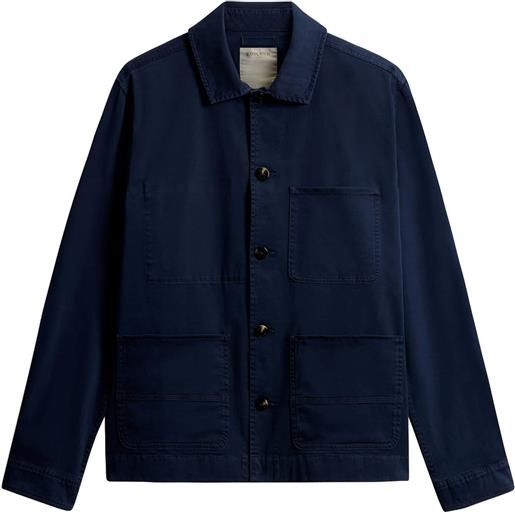 WOOLRICH uomo woolrich overshirt in cotton twill